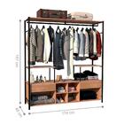 Guarda Roupa Industrial Com 1 Porta Adelaide Preto Demolição