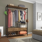 Guarda Roupa Industrial Trafalgar Preto