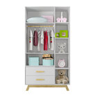 Guarda-roupa Infantil 02 Portas 02 Gavetas E 05 Nichos Talles