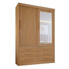 Guarda-roupa Infantil 02 Portas De Correr Com Espelho Carross