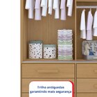 Guarda-roupa Infantil 02 Portas De Correr Com Espelho Carross