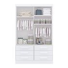 Guarda-roupa Infantil 02 Portas De Correr Com Espelho Carross