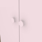 Guarda Roupa Infantil 03 Portas 02 Gavetas Casinha Henn