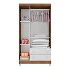 Guarda Roupa Infantil 03 Portas Maria Branco/bétula