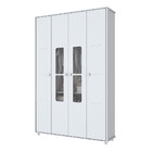 Guarda Roupa Infantil 04 Portas E 02 Gavetas Pula Pula Henn