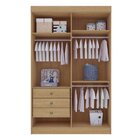 Guarda-roupa Infantil 04 Portas Frente Em Mdf Angel Cinamomo