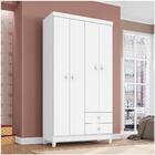 Guarda Roupa Infantil 100cm 4 Portas 2 Gavetas Beka I03 Flex