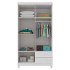 Guarda Roupa Infantil 100cm 4 Portas 2 Gavetas Beka I03 Flex
