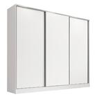 Guarda Roupa Infantil 100% Mdf Madesa Logan 3 Portas De Corre