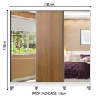 Guarda Roupa Infantil 100% Mdf Madesa Logan 3 Portas De Corre