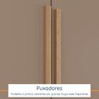 Guarda-roupa Infantil 200x136cm 3 Portas Oliver Yescasa Havana