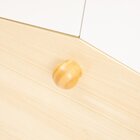 Guarda Roupa Infantil 2 Portas 1 Gaveta Safari  Branco/nature