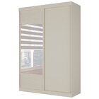 Guarda Roupa Infantil 2 Portas 1 Porta Com Espelho Samambaia