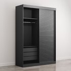 Guarda Roupa Infantil 2 Portas 1 Porta Ripada Samambaia Teen