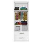 Guarda Roupa Infantil 2 Portas 2 Gavetas Chiara Phoenix Baby