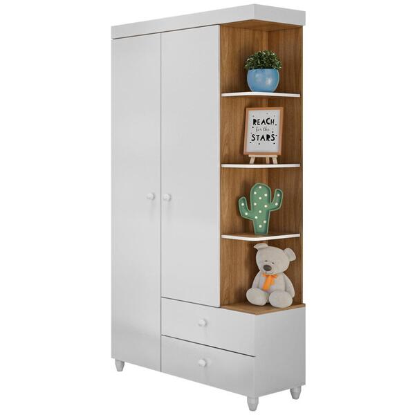 Guarda Roupa Infantil 2 Portas 35000 Ternura Pln