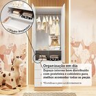 Guarda-roupa Infantil 2 Portas 3 Gavetas 100% Mdf Smim New Br