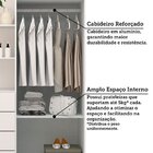 Guarda-roupa Infantil 2 Portas 4 Gavetas E Espelho 110,20cm X