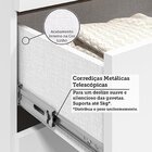 Guarda-roupa Infantil 2 Portas 4 Gavetas E Espelho 110,20cm X