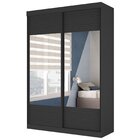 Guarda Roupa Infantil 2 Portas Com Espelho Samambaia Teen Cab