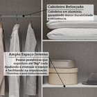 Guarda-roupa Infantil 2 Portas De Correr 100% Mdf 140cm Lunar