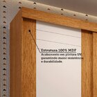 Guarda-roupa Infantil 2 Portas De Correr 100% Mdf 140cm Lunar