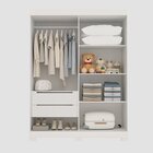 Guarda-roupa Infantil 2 Portas De Correr E Espelho 100% Mdf 1