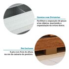 Guarda-roupa Infantil 2 Portas De Correr Espelho 160cm X 200c