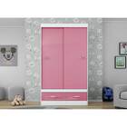 Guarda-Roupa Infantil 2 Portas e 2 Gavetas Dakar - Poliman -