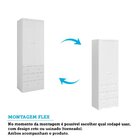 Guarda Roupa Infantil 2 Portas E 3 Gavetas 100% Mdf Smim Bran