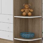 Guarda Roupa Infantil 2 Portas E 3 Gavetas Doce Sonho Com Nic