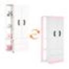 Guarda Roupa Infantil 2 Portas Flex 2 Cores Ternura Branco Ro