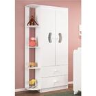 Guarda Roupa Infantil 2 Portas Flex 2 Cores Ternura Branco Ro