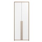 Guarda-roupa Infantil 2 Portas Modulados Branco/mel