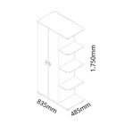 Guarda Roupa Infantil 2 Portas Princesinha Pink Ploc - Gelius