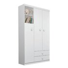 Guarda Roupa Infantil 3 Portas 2 Gavetas Amore Tcil