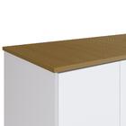 Guarda Roupa Infantil 3 Portas 2 Gavetas House A05 Branco - M