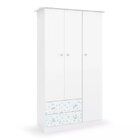 Guarda Roupa Infantil 3 Portas 2 Gavetas New Baby Batrol Móve