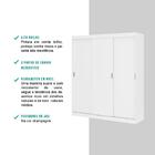 Guarda Roupa Infantil 3 Portas 4 Gav Branco Mega