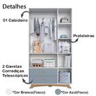 Guarda Roupa Infantil 3 Portas Aft004 Comm