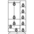 Guarda Roupa Infantil 3 Portas Aft004 Comm