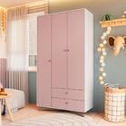 Guarda Roupa Infantil 3 Portas Aft004 Comm