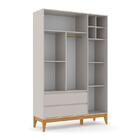 Guarda Roupa Infantil 3 Portas E 2 Gavetas Nature Clean - Mat