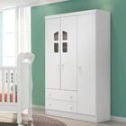 Guarda Roupa Infantil 3 Portas E 2 Gavetas Sonhar Q01 - Amare