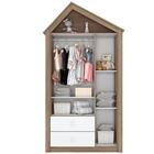 Guarda Roupa Infantil 3 Portas Ii123 Henn