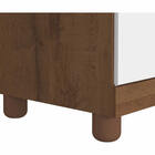 Guarda Roupa Infantil 4 Portas 2 Gavetas 100% Mdf Fofura Perm