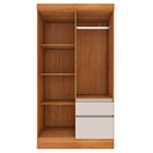 Guarda Roupa Infantil 4 Portas 2 Gavetas 108cm Oregon