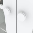 Guarda Roupa Infantil 4 Portas 2 Gavetas Bolinha De Sabão Esp