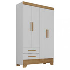 Guarda Roupa Infantil 4 Portas 2 Gavetas Catavento Rodial