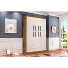 Guarda Roupa Infantil 4 Portas 2 Gavetas Eloa J&a Móveis Demo